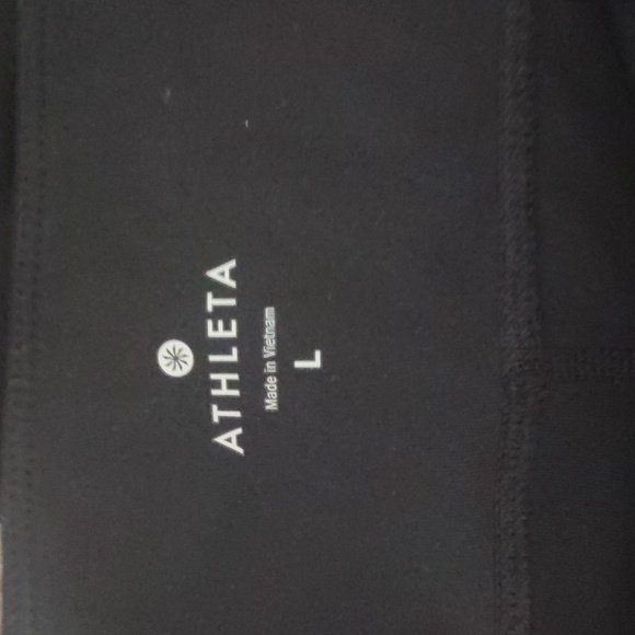 Athleta Wide Leg Yoga Pants Size LARGE - Picture 6 of 7